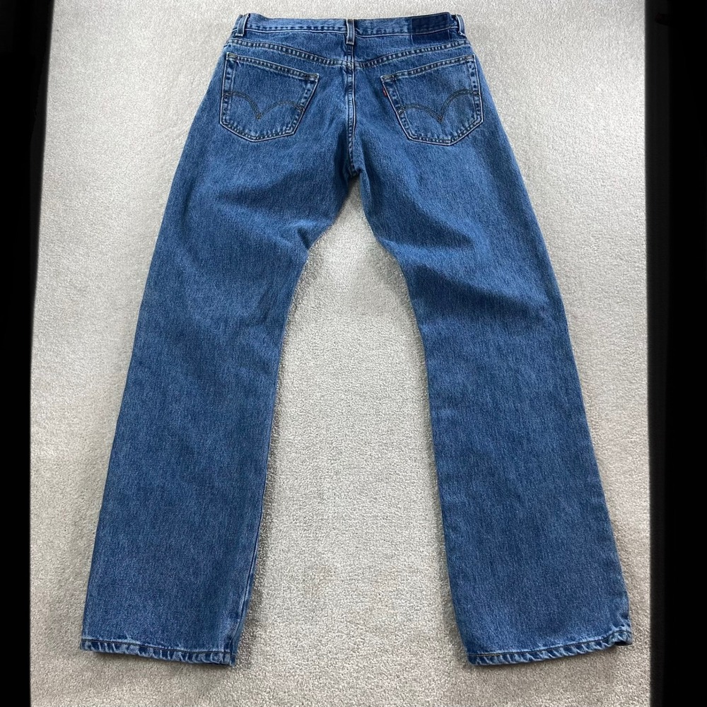 Vtg Y2K Levis 517 Jeans Mens 36x34 Blue Boot Cut Denim 100% Cotton Medium Wash